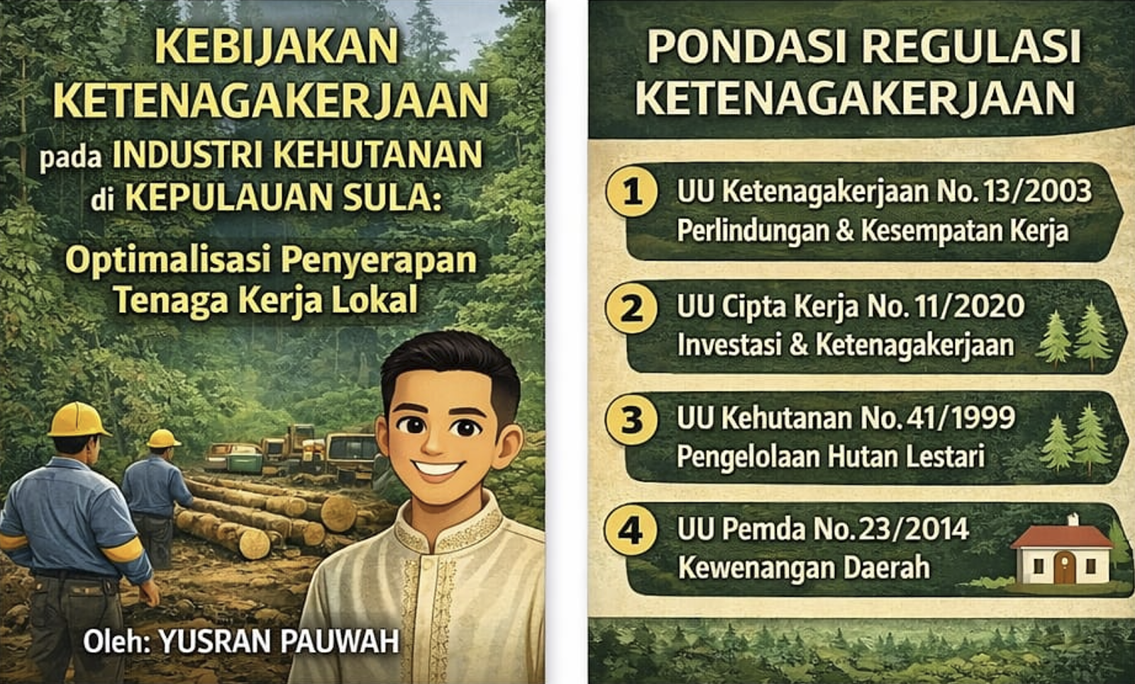 Industri Kehutanan Di Kepulauan Sula